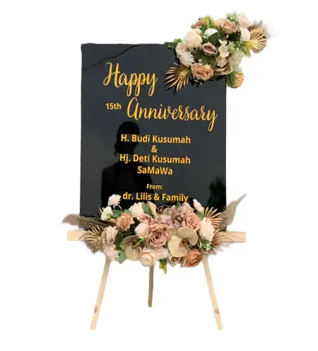 Papan Bunga Akrilik Pucakwangi